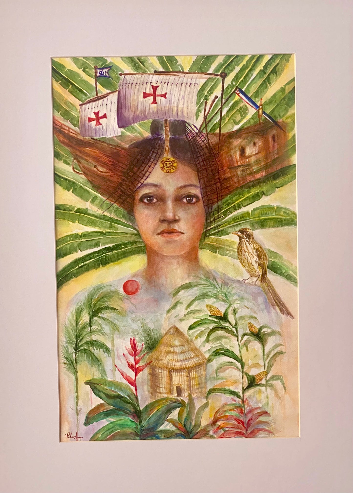 Anakaona (La flor de oro Caribeña)
